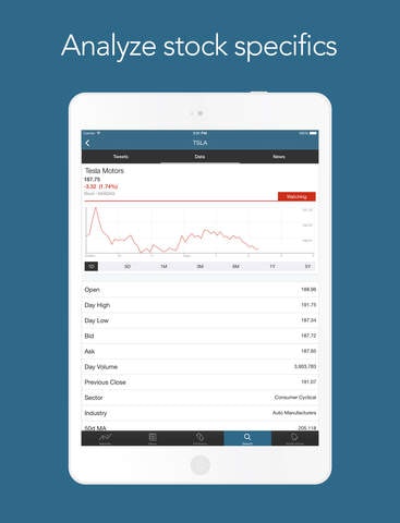 Benzinga for iOS gallery image