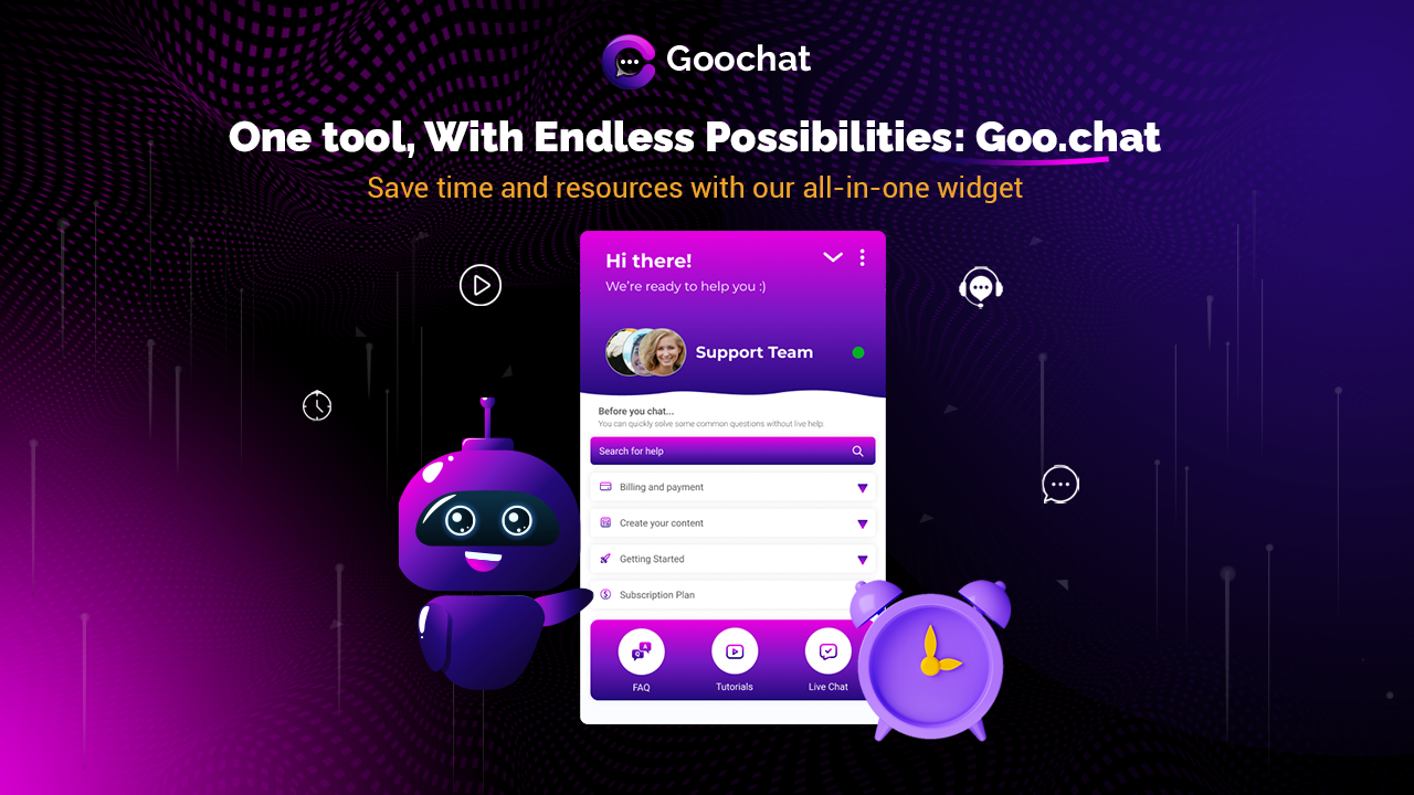 Goo.chat - 1 प्लेटफॉर्म में एक लगे हुए ग्राहक समुदाय का निर्माण करें मीडिया 3