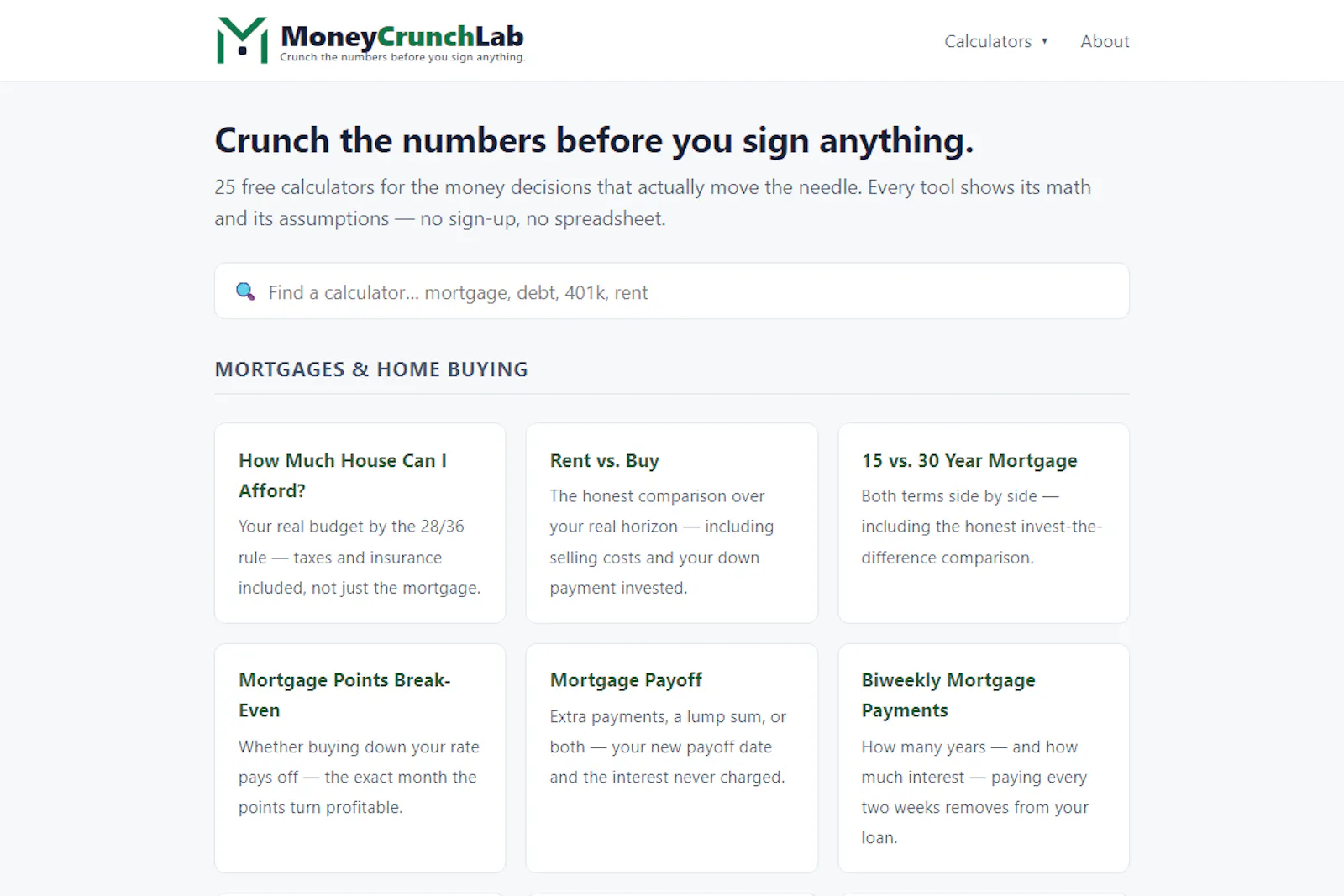 MoneyCrunchLab screenshot 4