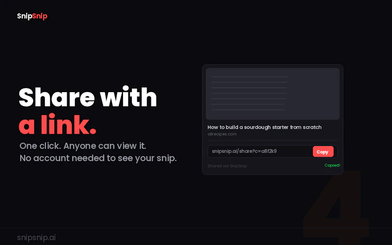 SnipSnip.ai screenshot 4
