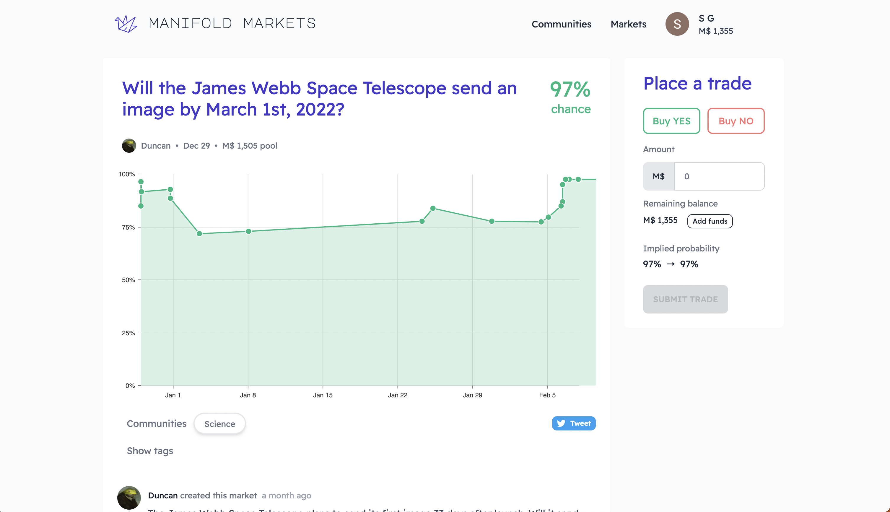 Manifold Markets gallery image