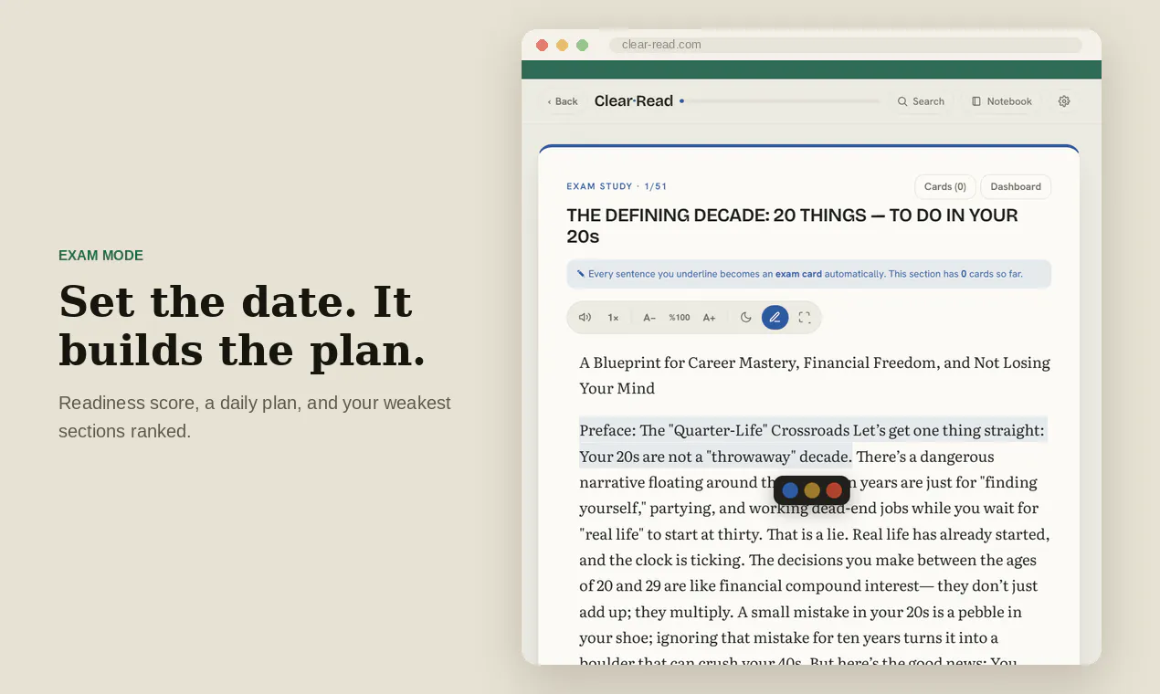 ClearRead — Remember what you read 截图 5