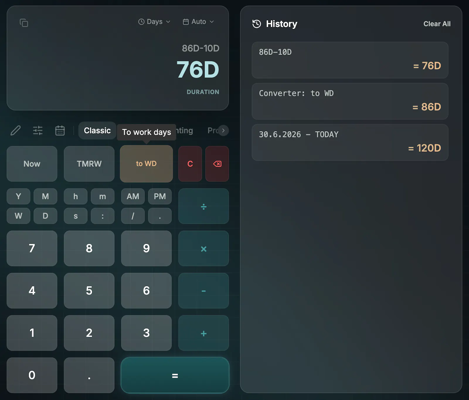 TCalc.it screenshot 3