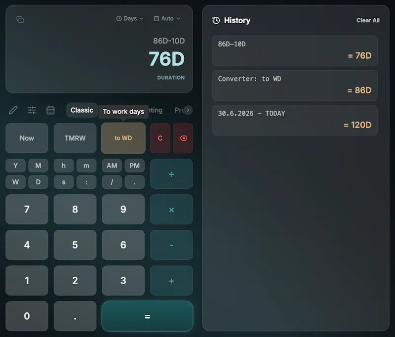 TCalc.it screenshot 3