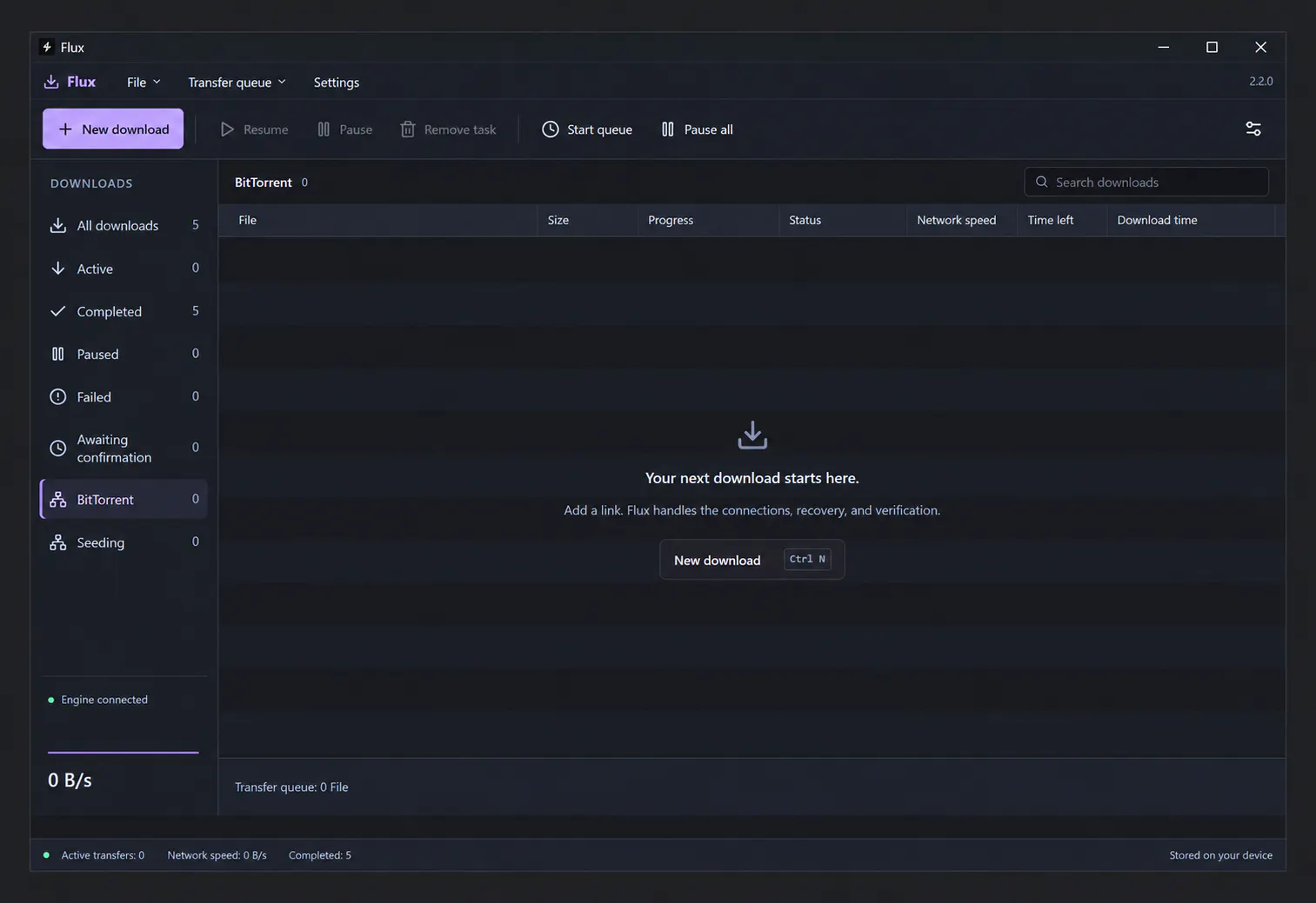 Flux Download Manager gallery image