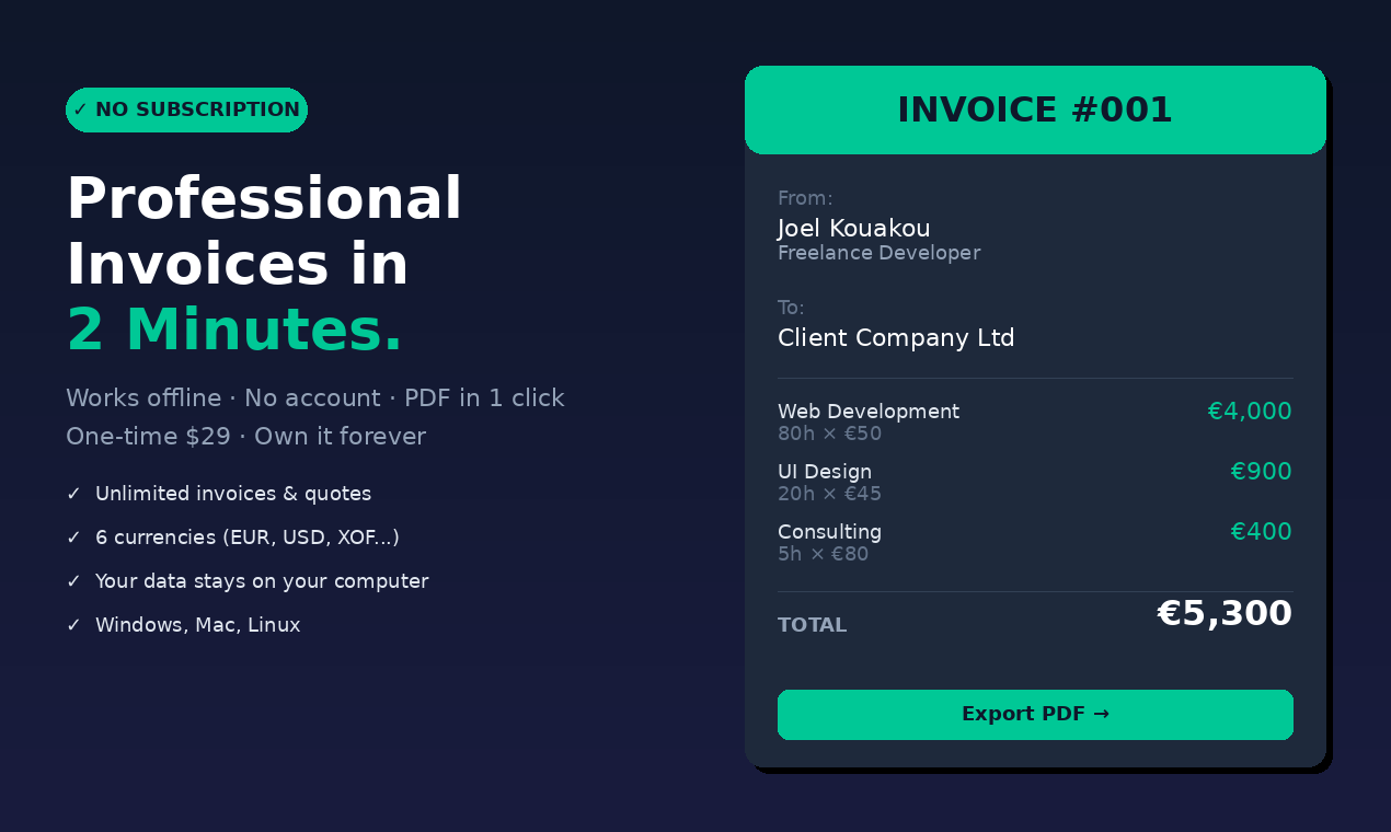 InvoicePro gallery image