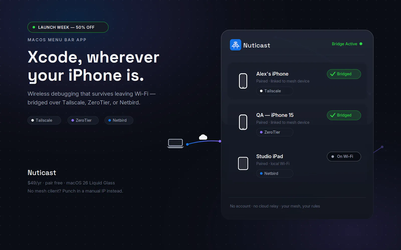 Nuticast screenshot 2