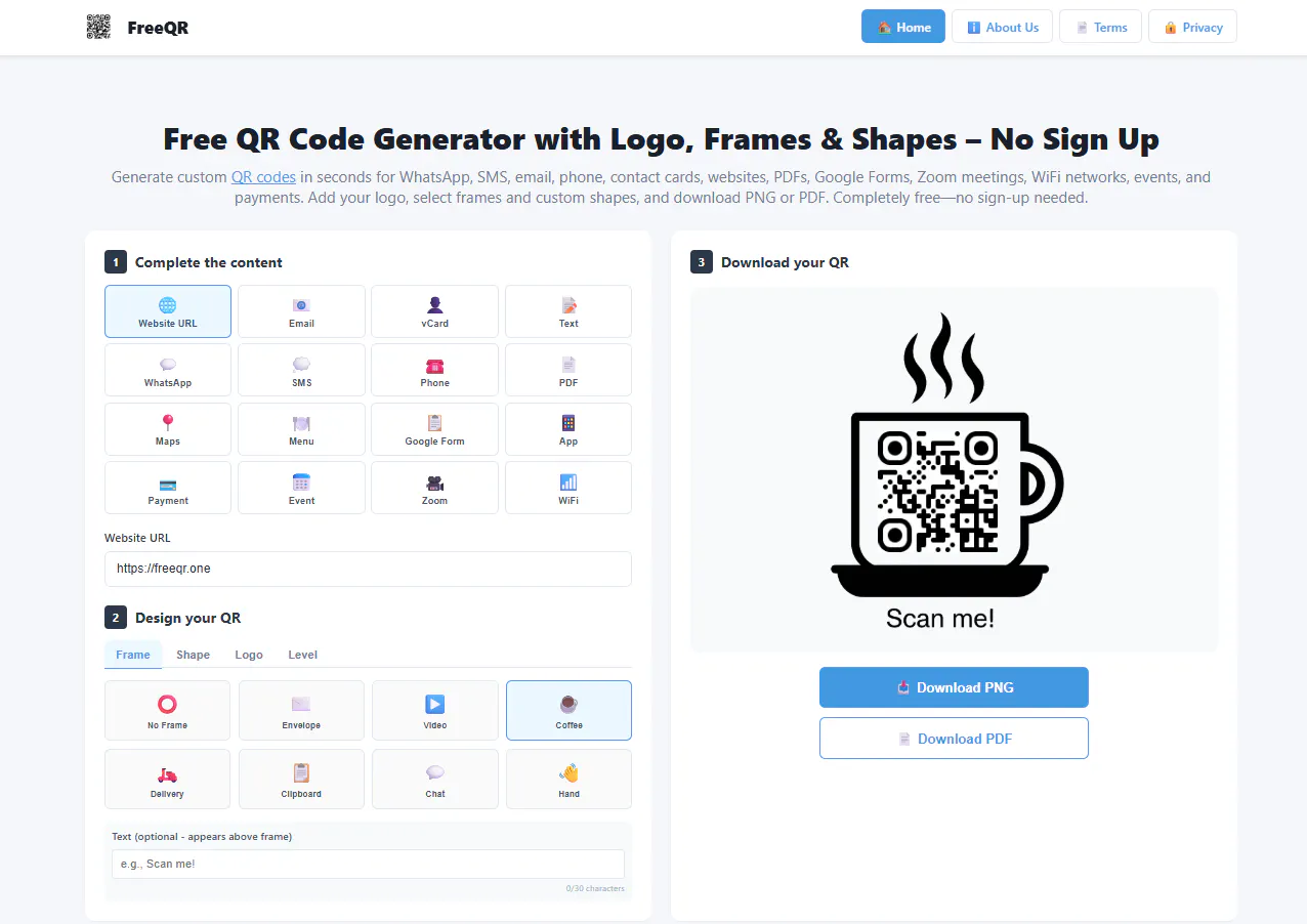 FreeQR gallery image