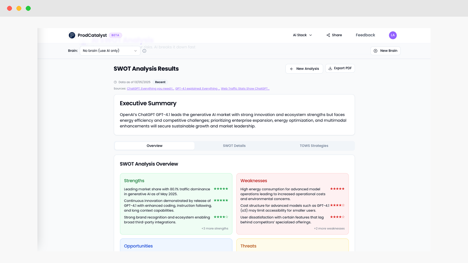Mídia 4 de Prodcalyst - Da idéia ao lançamento: AI Toolkit para gerentes de produto