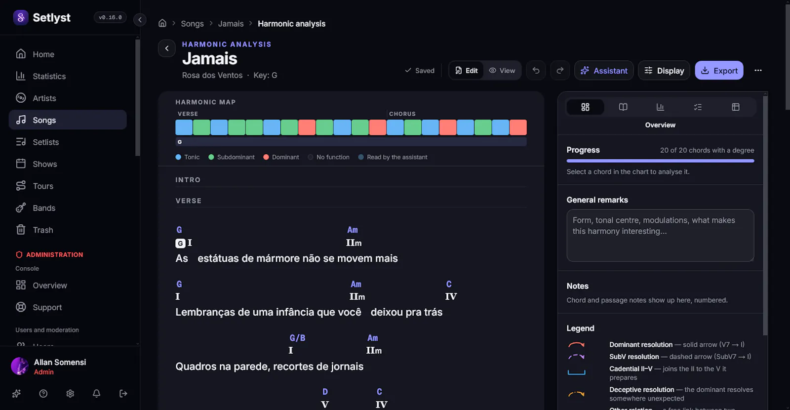 Setlyst screenshot 4