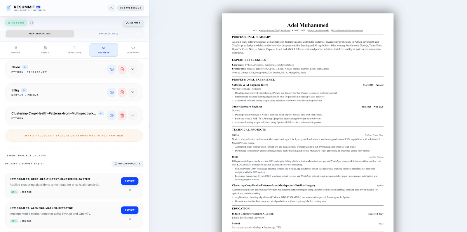Resummit screenshot 4
