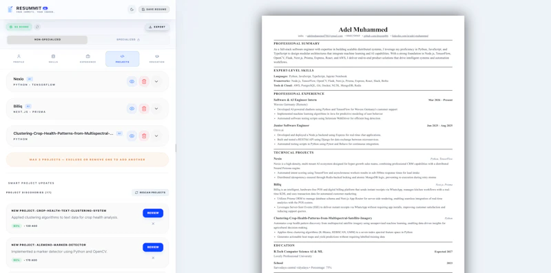 Resummit screenshot 4