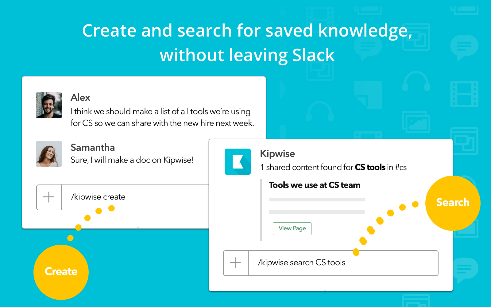 Kipwise 2.0 - Team Wiki built on Slack gallery image