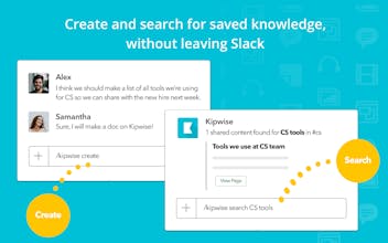 Kipwise 2.0 - Team Wiki built on Slack gallery image