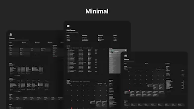 Notion Ultimate Life Planner Template gallery image