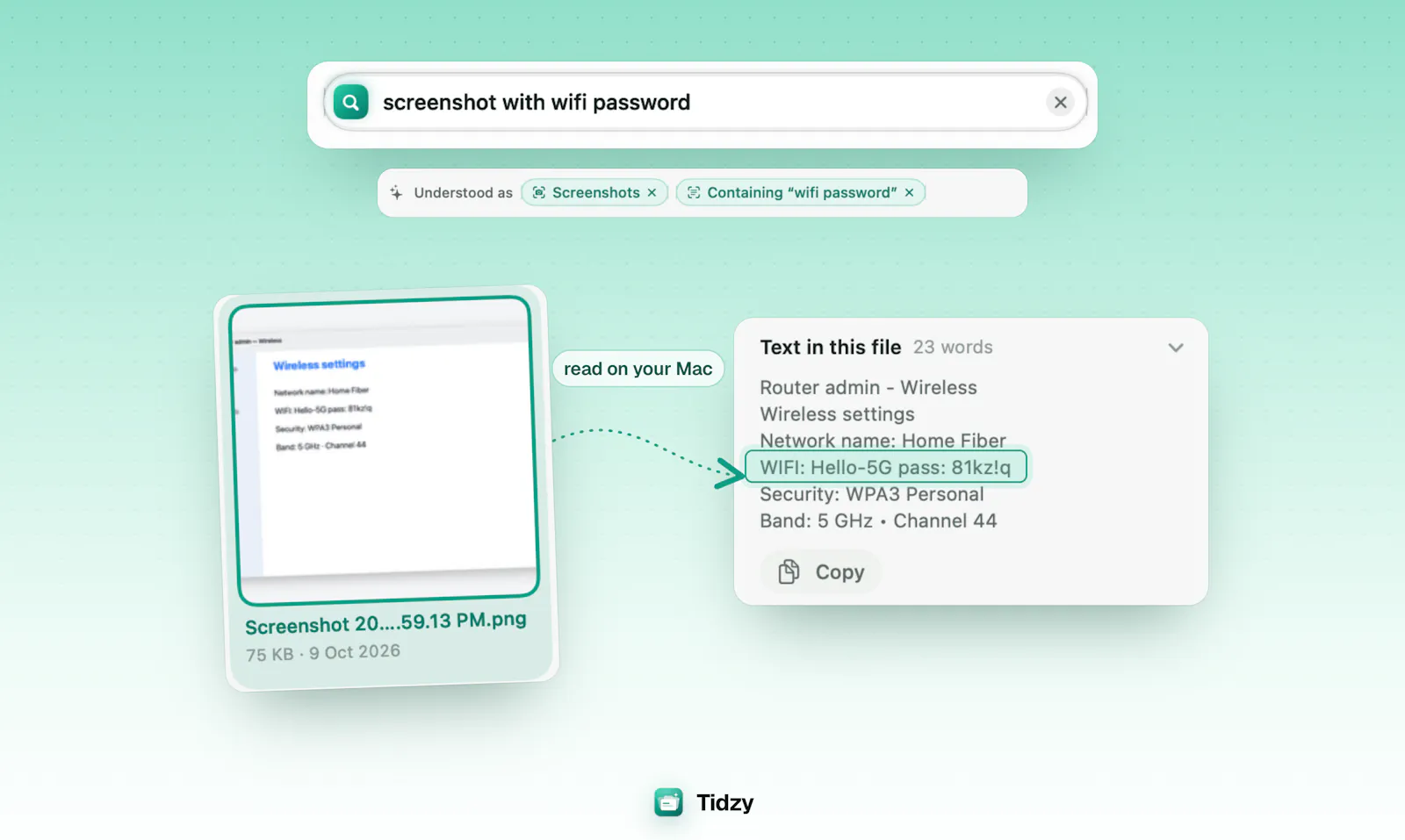 Tidzy screenshot 2