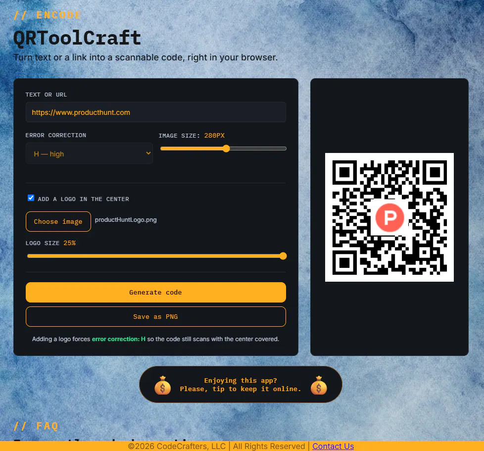 QRToolCraft gallery image