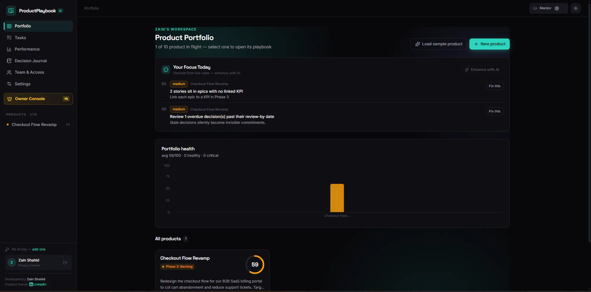 Product Playbook  gallery image