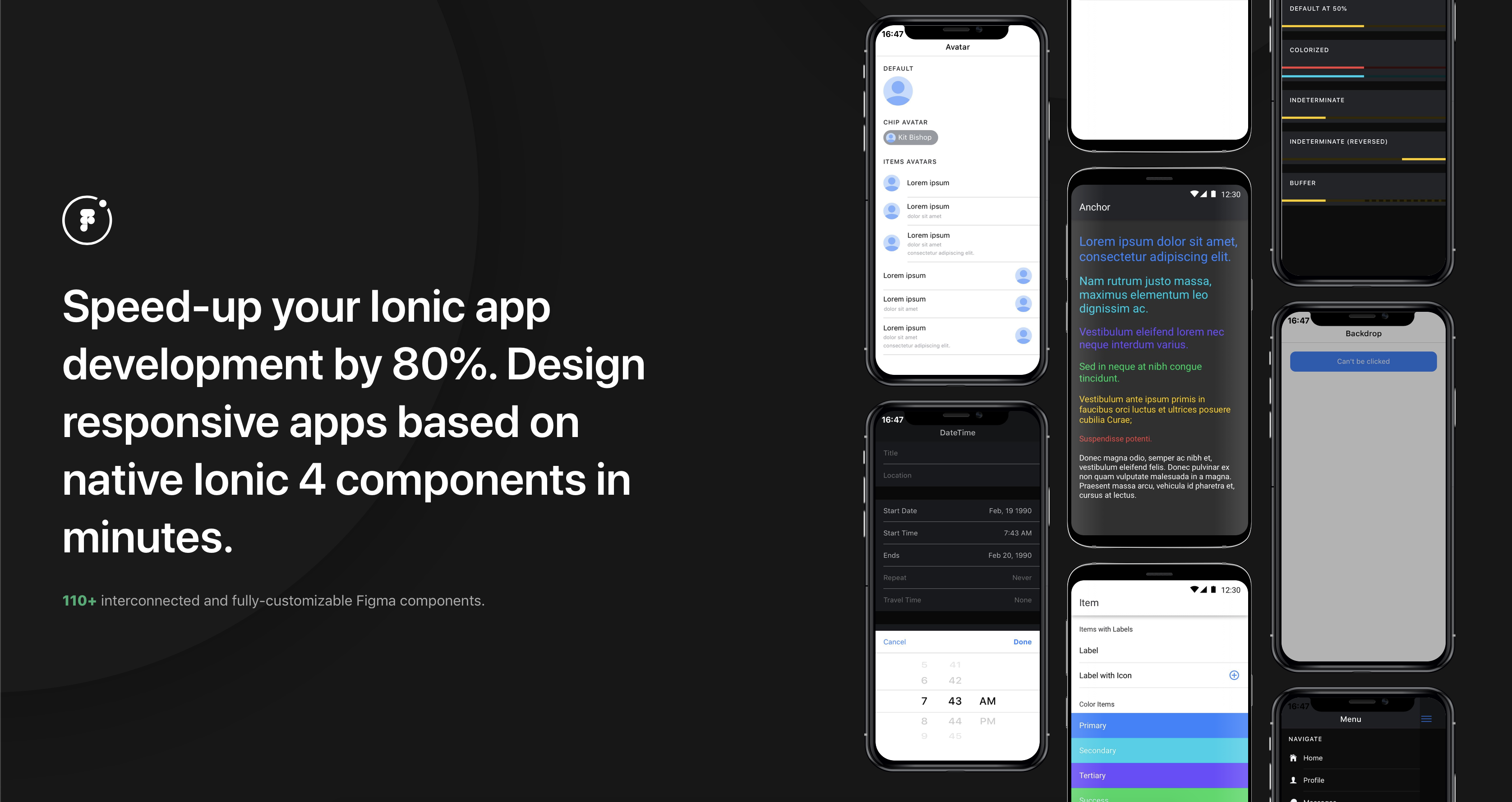 Ionic Figma gallery image