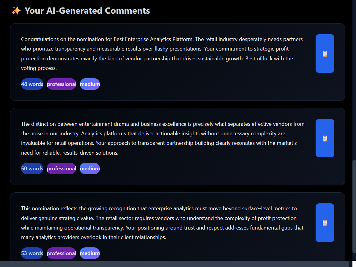 LinkedIn Comment AI gallery image