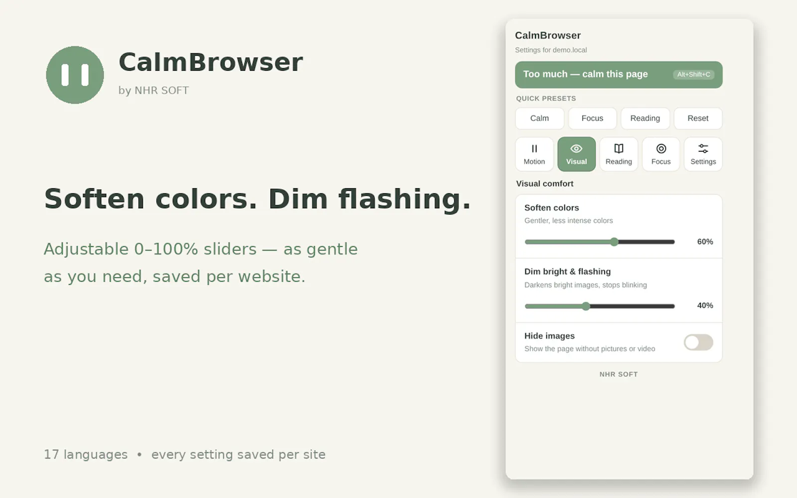 CalmBrowser screenshot 3