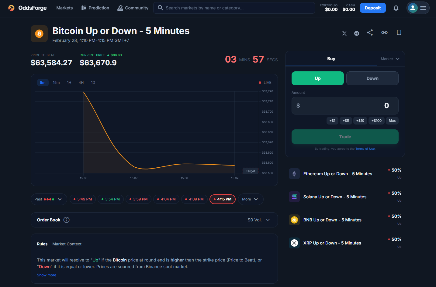 OddsForge gallery image