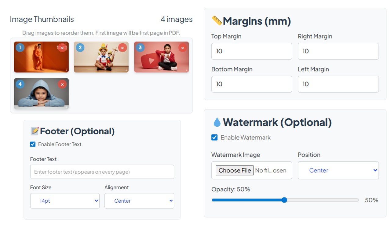 Aurora Digitz Images to PDF - Screenshot 4 showing product features and functionality