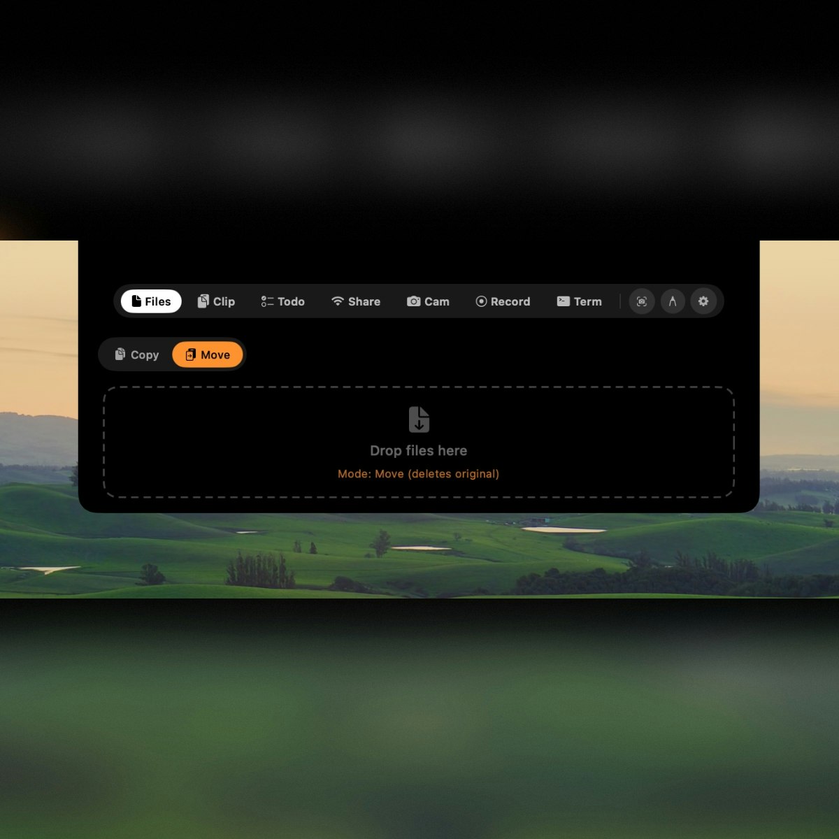 NotchDrop - Screenshot 5 showing product features and functionality