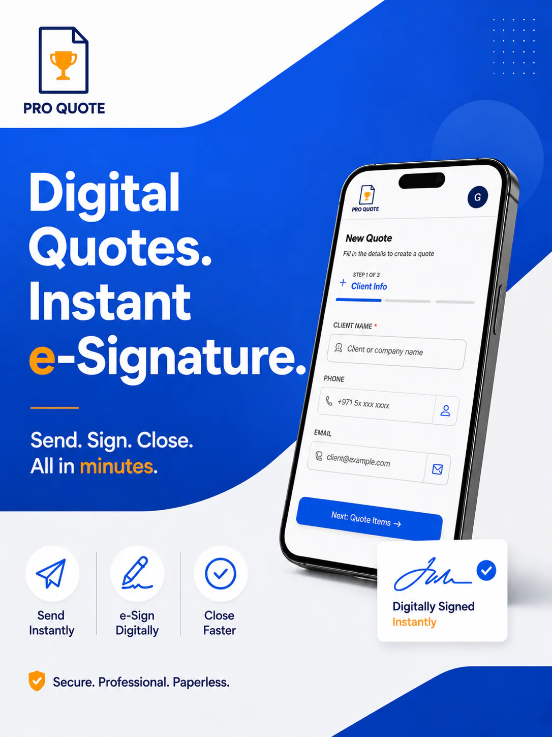 ProQuote — Quotes with E-Signature  gallery image