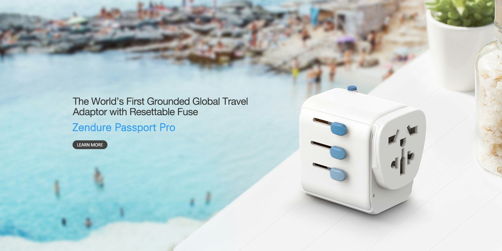 Passport Pro - The World’s Safest Global Travel Adaptor gallery image