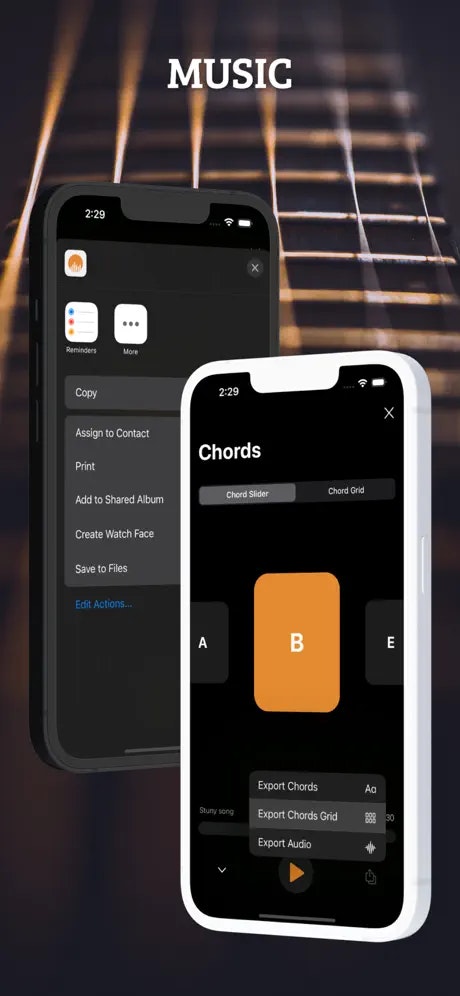 Stuny – AI Chord Detector - Screenshot 3 showing product features and functionality