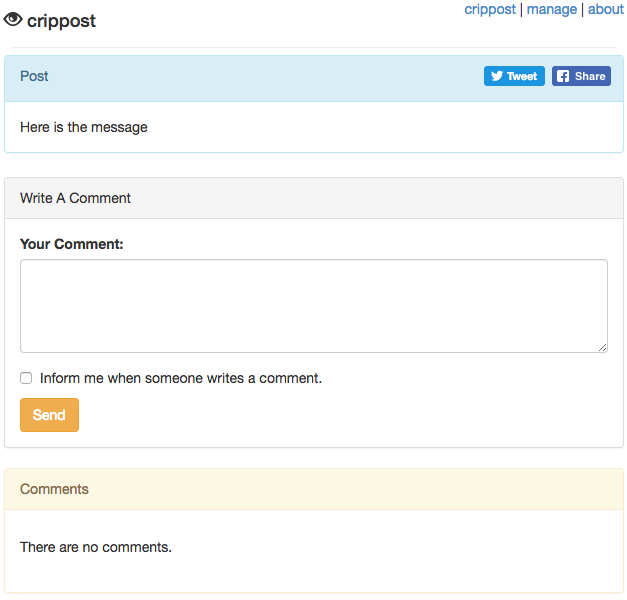 Crip Post gallery image