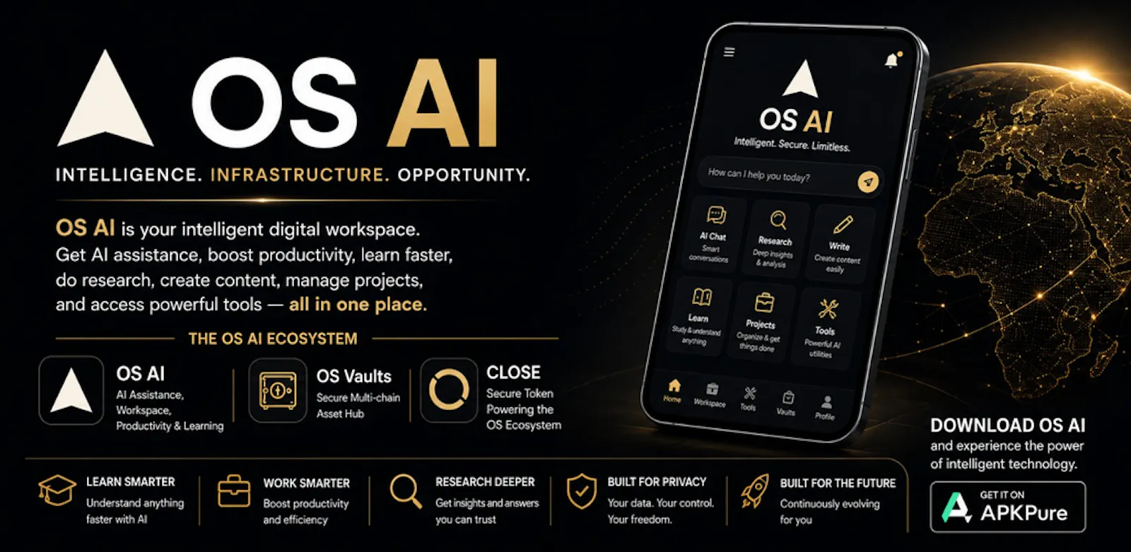 OS AI: General-Purpose Intelligence screenshot 5