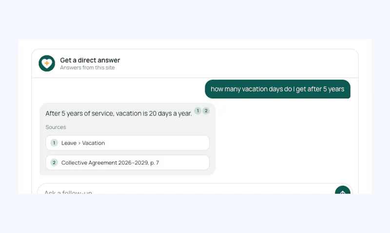 AskMyPages screenshot 3