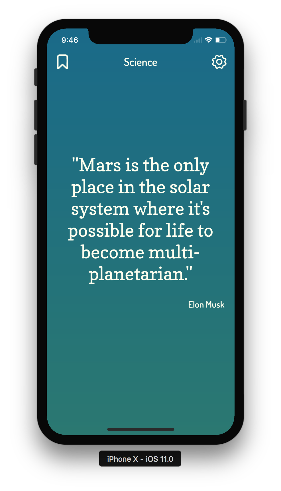 Quotie App gallery image