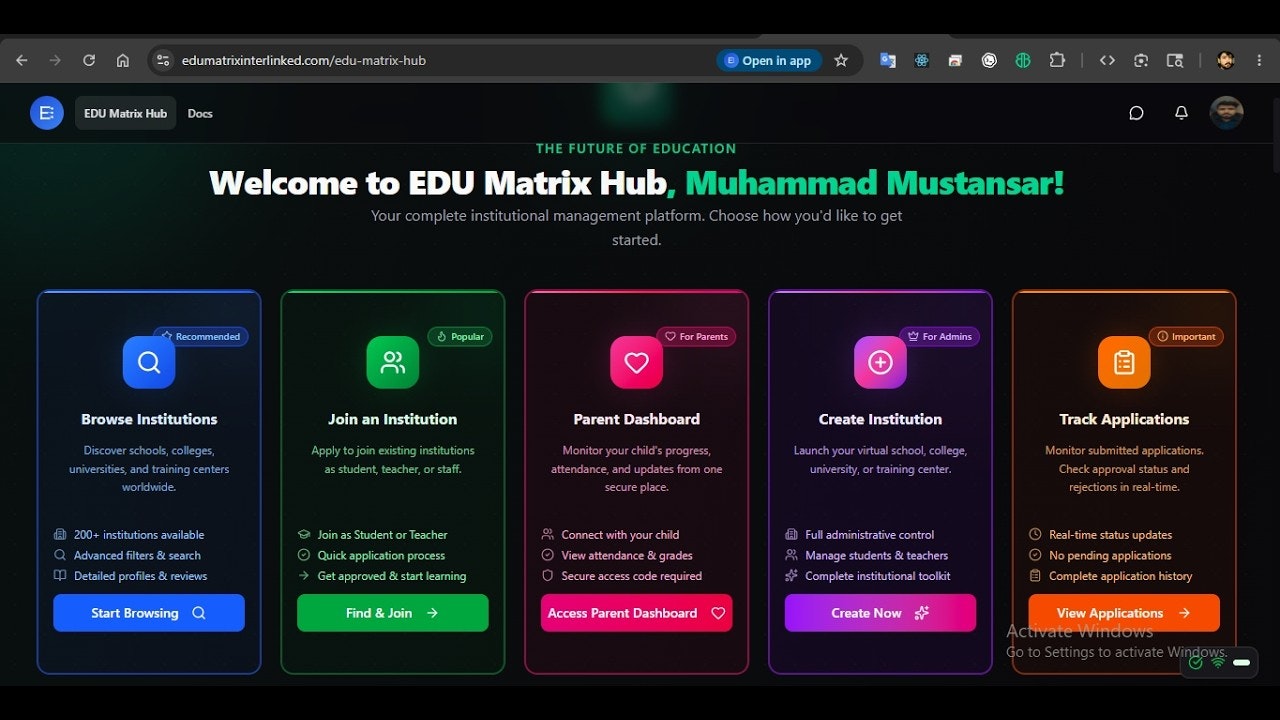 EDU Matrix Interlinked gallery image