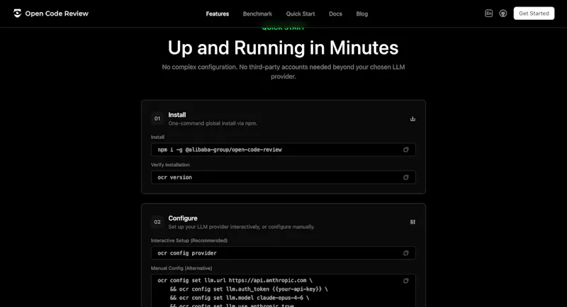Open Code Review screenshot 3