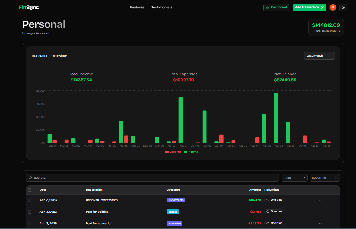 FinSync gallery image