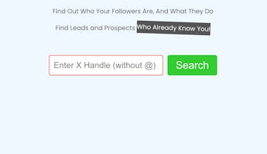 X Follower List gallery image