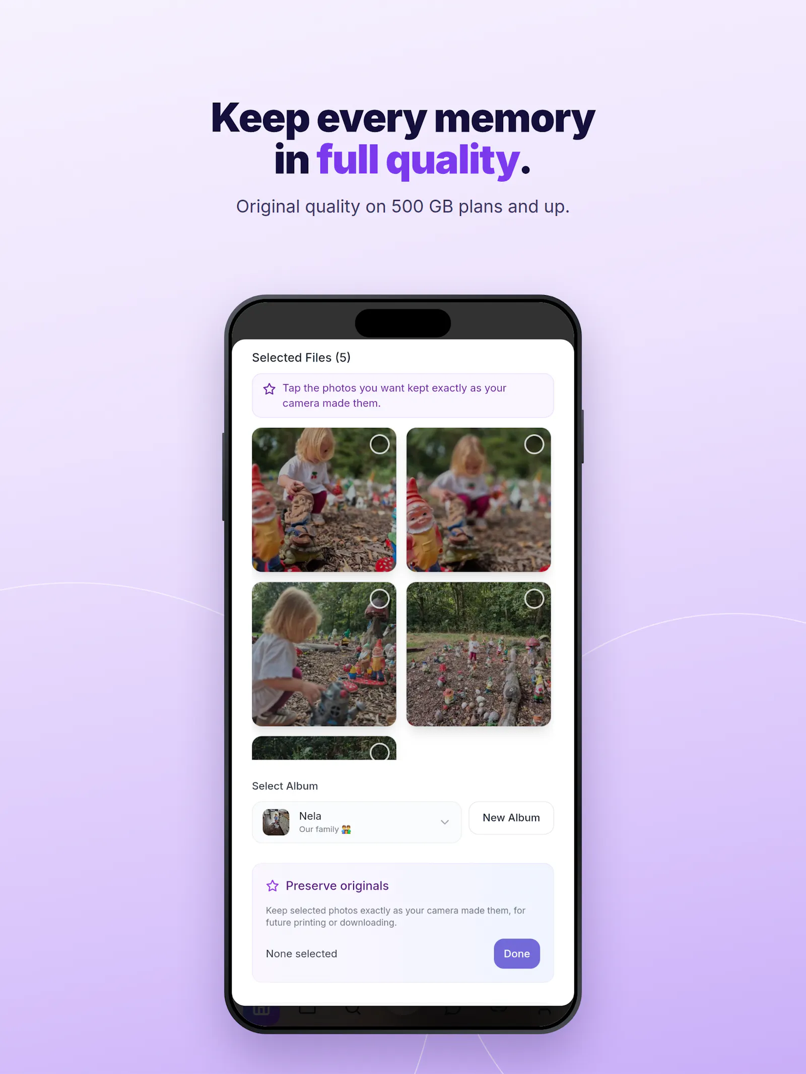 Keepr Circle, Private Family Photo Share screenshot 10