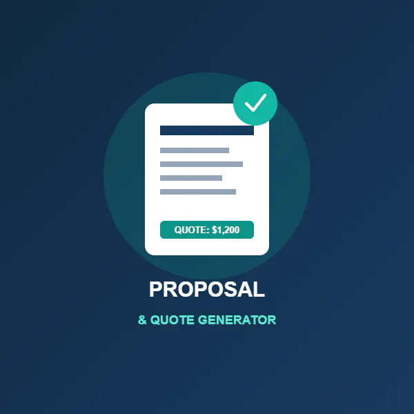Client Proposal & Quote Generator gallery image