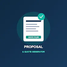 Client Proposal & Quote Generator gallery image