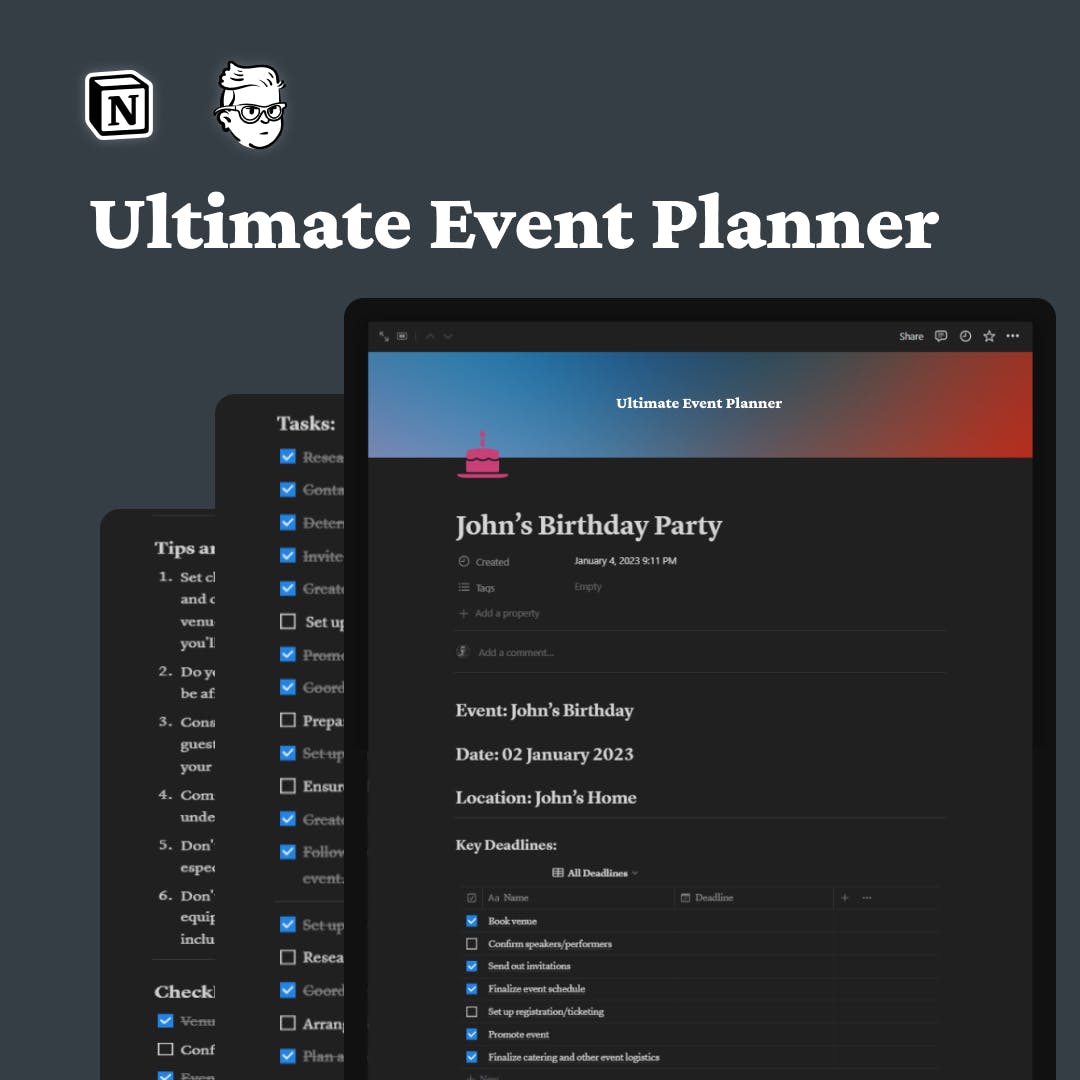 Ultimate Event Planner media 2