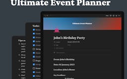 Ultimate Event Planner media 2