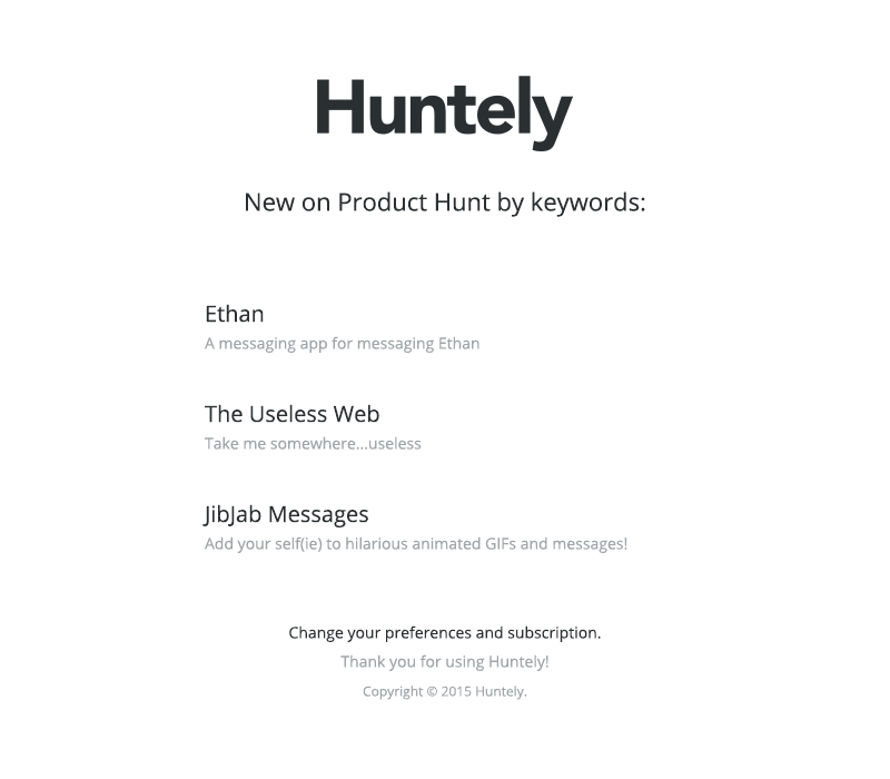 Huntely gallery image