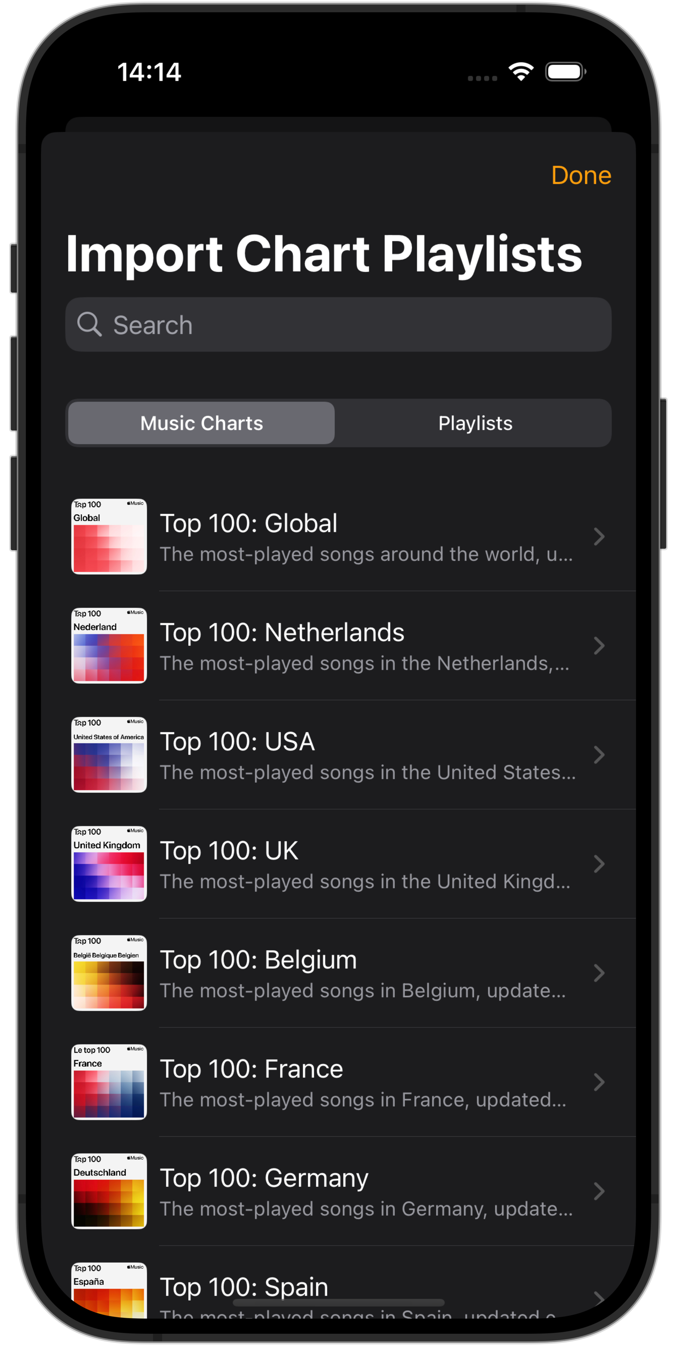 Chart Your Music gallery image