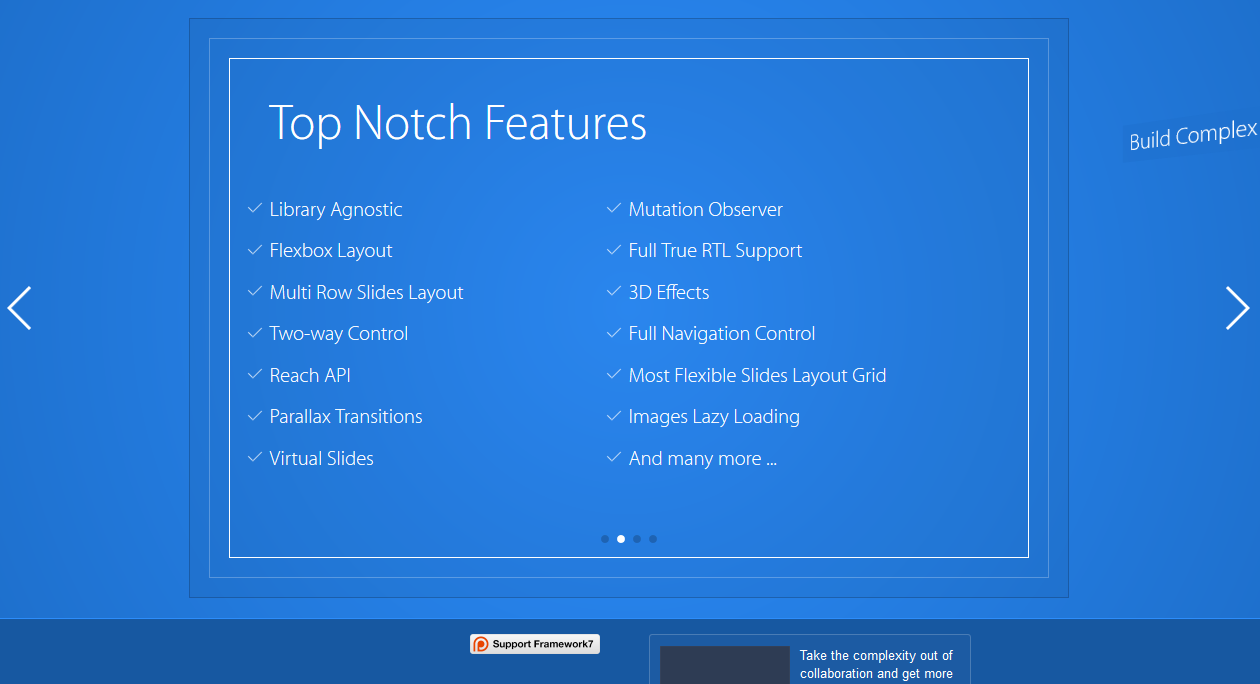 Framework7 gallery image