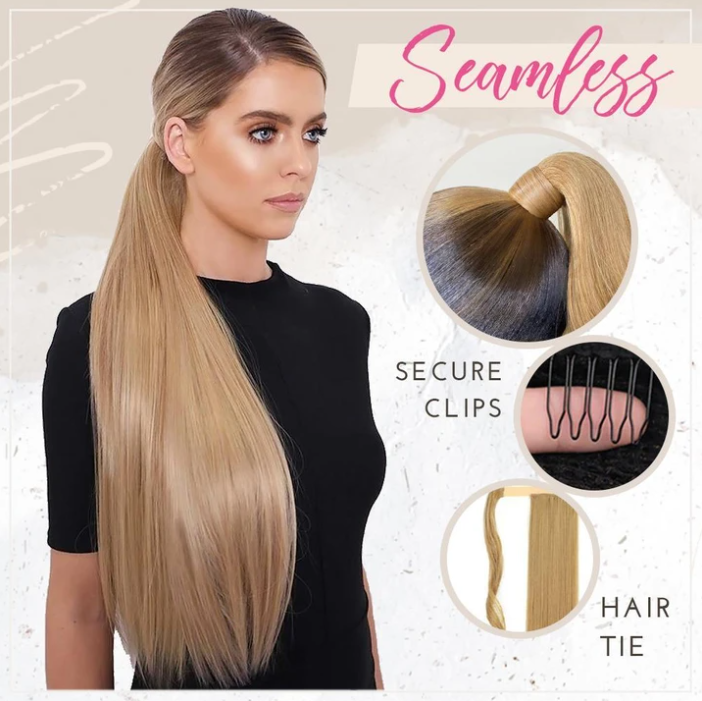 Clip-in Voluminous Ponytail Extension gallery image