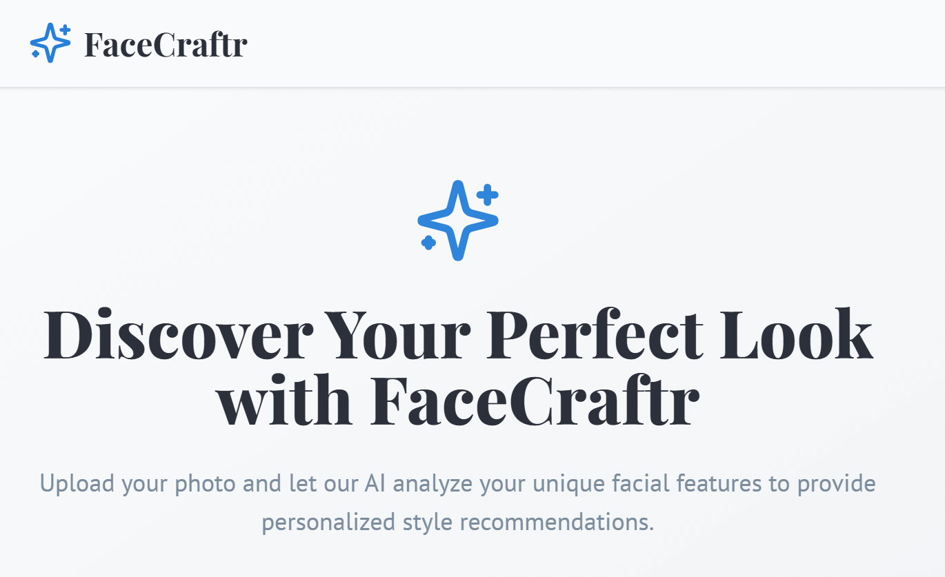फेशक्राफ्ट्र - Facecraftr के साथ अपने परफेक्ट लुक की खोज करें! मीडिया 1
