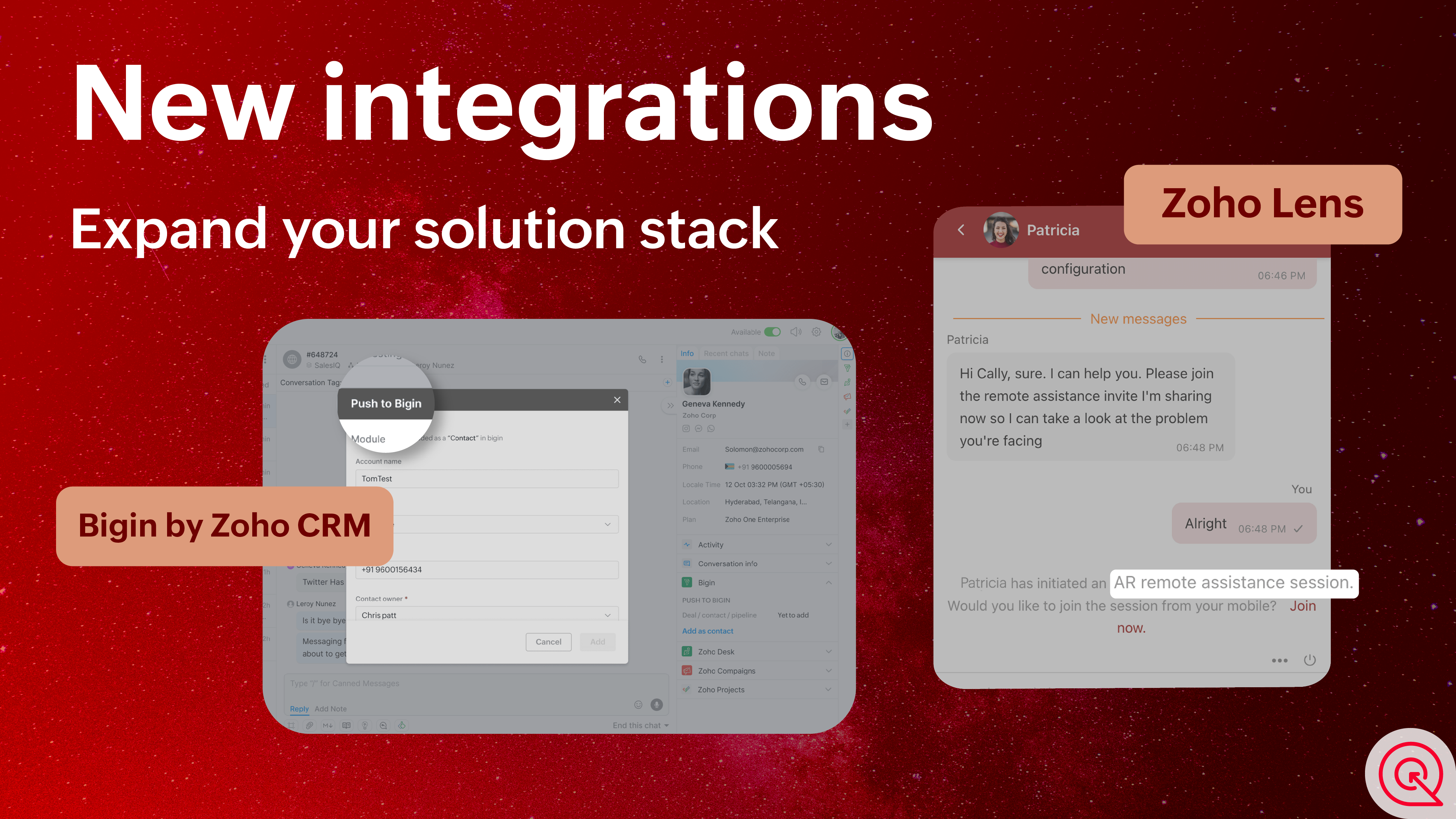 Zoho SalesIQ Nova '25 gallery image